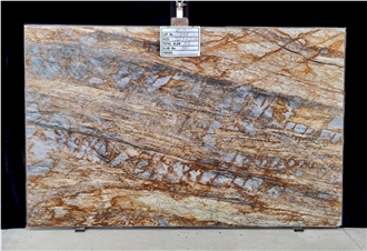 Fantasy Golden Quartzite Slabs