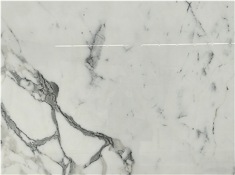 Calacatta White Blanco Polished Marble Slabs