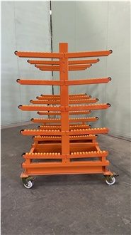 Mobile Worktop Edge Banding Processing Rack