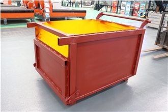 New Product Sturdy Dumpster Bin (Side Open Closed)-F