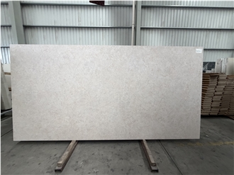 Limestone Beige Sintered Stone Slabs(Replica Glaze)