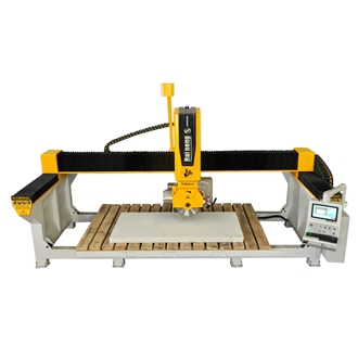 5 Axis CNC Bridge Saw For Kitchen Countertops