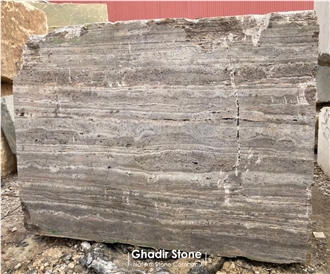 Iranian Silver Travertine Blocks