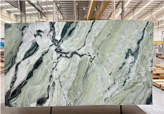 Green Emerald Jade Marble Slabs