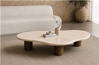 Crema Ultraman Marble Coffee Table
