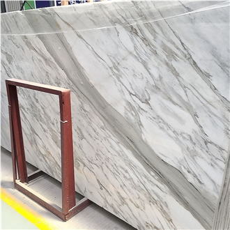 Statuario Venato Marble Slabs For Hotel Lobby Wall Flooring