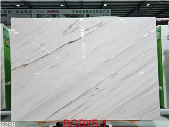 Dionyssos White Marble Slabs Polished