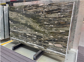 Brazilian Verde Coto Granite Slabs