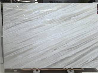 Elegant Ajax White Marble Slabs