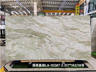 Lady-Onyx-Green Slabs For Wall And Kitchen