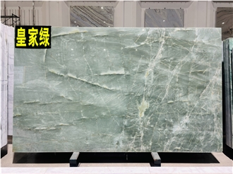 Natural Royal Green Quartzite Slabs