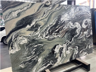 Purple Landscape Marble Slabs