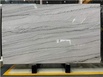 White Macaubas Quartzite Slabs