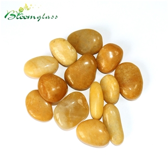 AAA Grade Yellow Onyx High Polished Pebbles