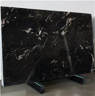 Cosmic Black Granite Slabs