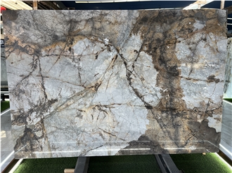 Italian Skyline Light Grey Marble Slabs