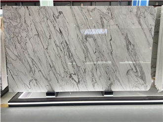 White Marble Slabs Polished