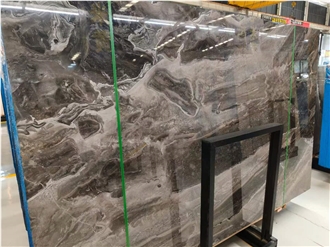 Interior Design Van Gogh Grey Marble Polished Tiles