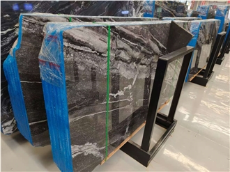 Interior Design Venetian Grey Marble Slabs
