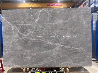 Shadow Grey Marble Slabs, Polished