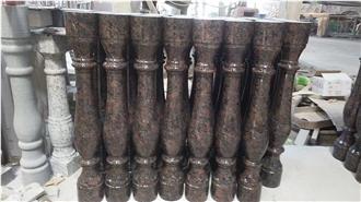 Customized Natural Stone Granite Balustrade Railings