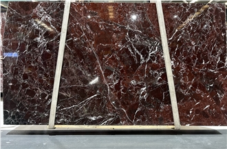 Polished Rosso Levanto Marble Slabs