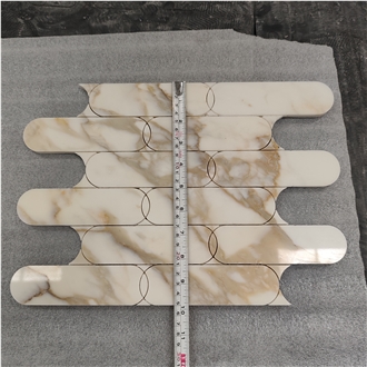 Calacatta Gold-Calacatta Borghini  Mosaic Tiles