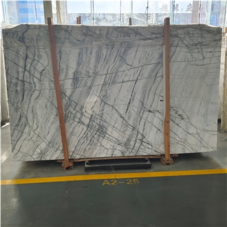 Clivia White Marble Polished Slab Wall Tiles