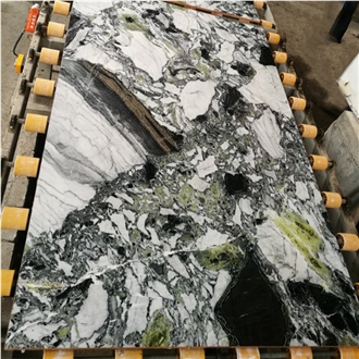 Cold Emerald Marble Slabs, Wall & Floor Tile