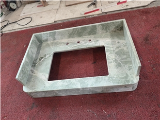 Ming Green Marble Bathroom Countertop