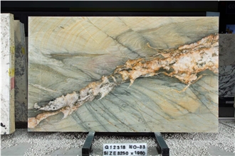 Stella Maestro Green Quartzite Slabs