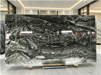 Polished Venice Brown Marble Slabs