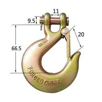 Self-Locking Metal Hook