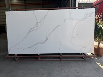 New Carrara White Polished (Glossy) Sintered Stone Slabs