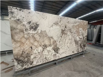 Snow Mountain Silver Fox Sintered Stone Slabs