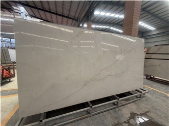 Tao Yu Bai White Honed Sintered Stone Slabs