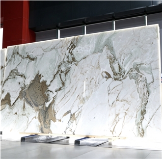 Calacatta Da Vinci Marble Honeycomb Panels