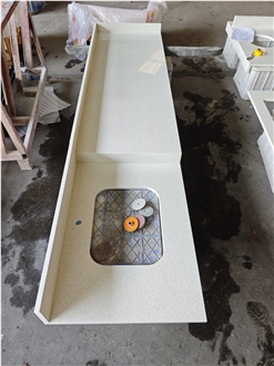 2005 Snow White  Artificial Stone Bath Countertop