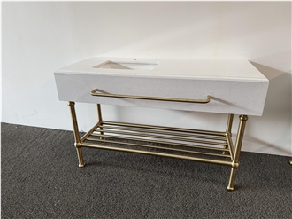 Aritifial Marble Bathroom Artificial Stone Bath Countertop