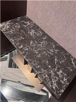 Q9489 Quartz Solid Surface Table Tops Vietnam