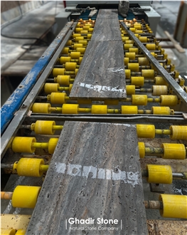 Titanium Travertine Slabs, Tiles - Custom Sizes & Finishes