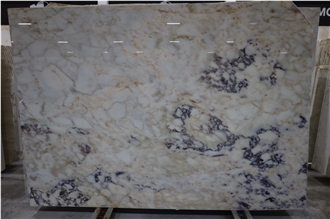 Natural Afyon Sugar Marble Slabs For Projects