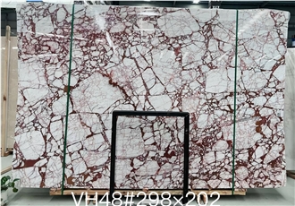 Calacatta Burgundy Marble Slabs
