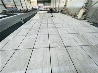 White Wooden Vein Marble 300*600 Mm Tiles