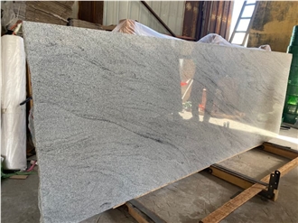 Chinese Wiscon White Granite Slabs