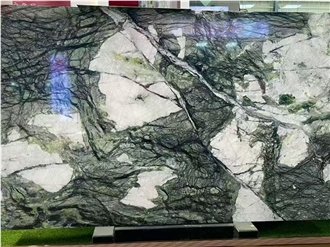 Exotic Green Marble Slabs Hospitality Slab