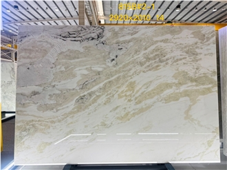 Fendi White Marble Slabs For High End Interior Projects
