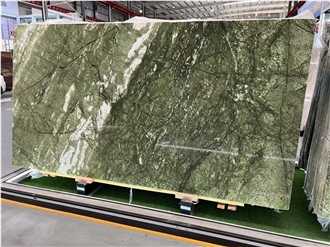 Beautiful Chinese Verde Ming Marble Slabs At Best Price
