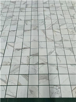 Honed Calacatta Gold Marble Tiles