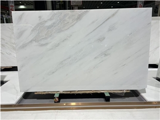 Royal White Marble Slab Tiles